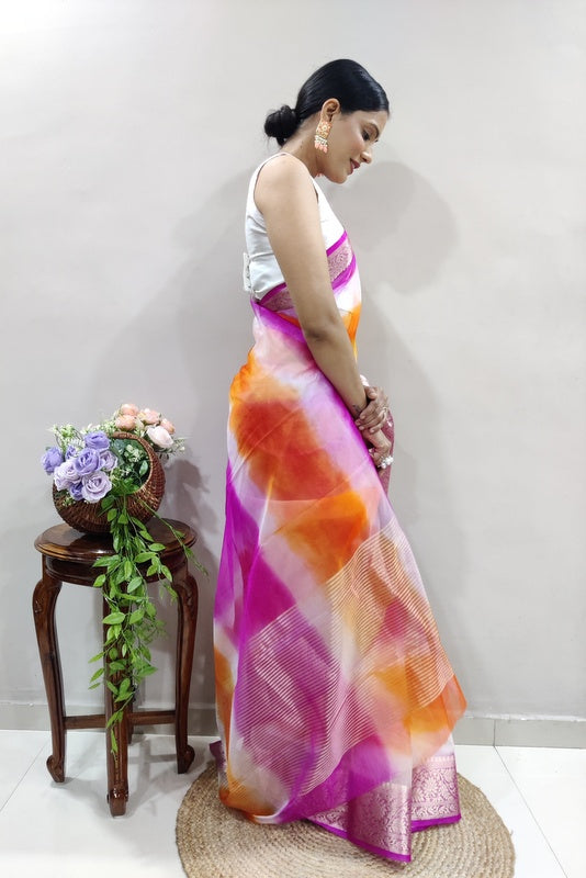 Organza Saree