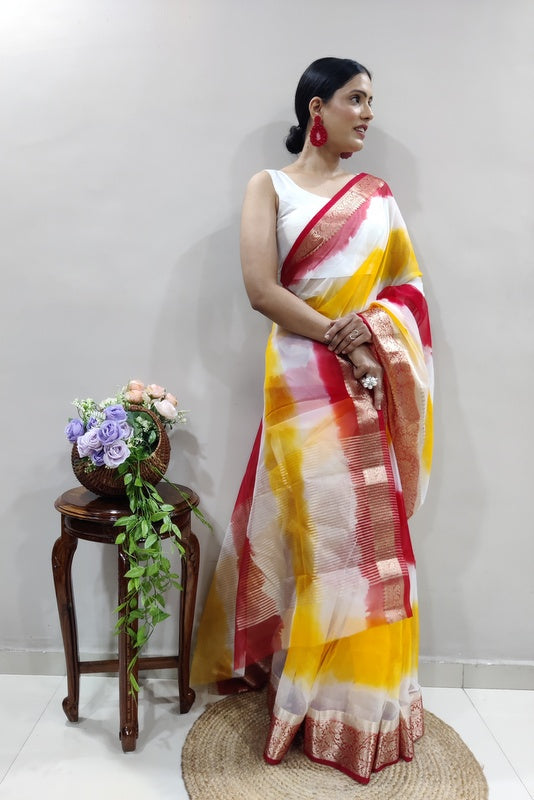 Organza Saree