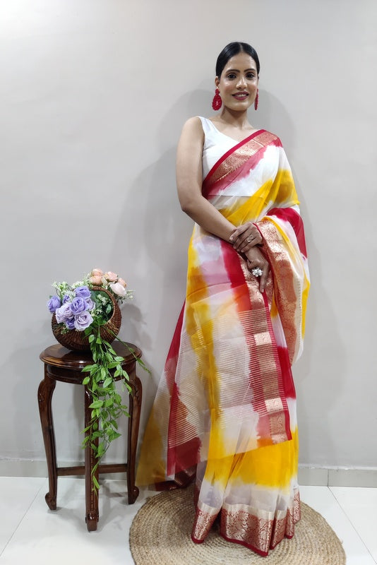 Organza Saree