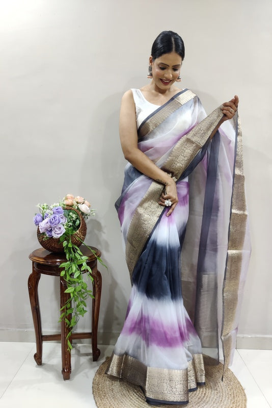 Organza Saree