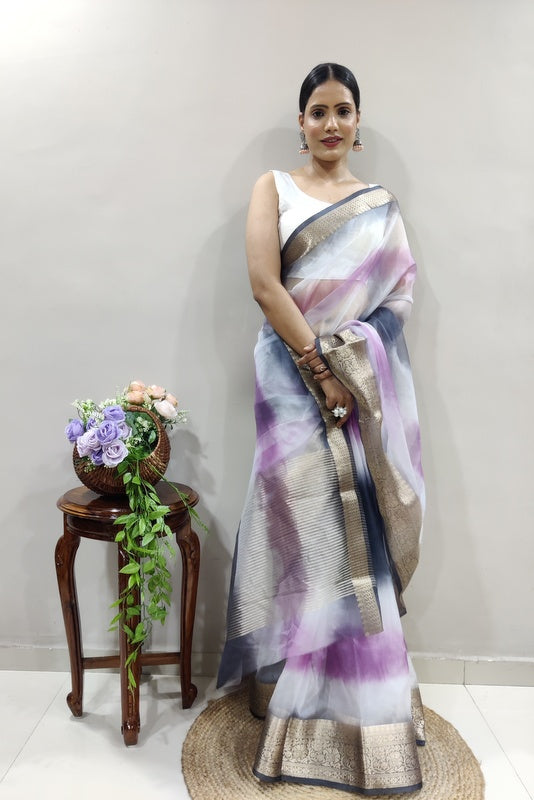 Organza Saree