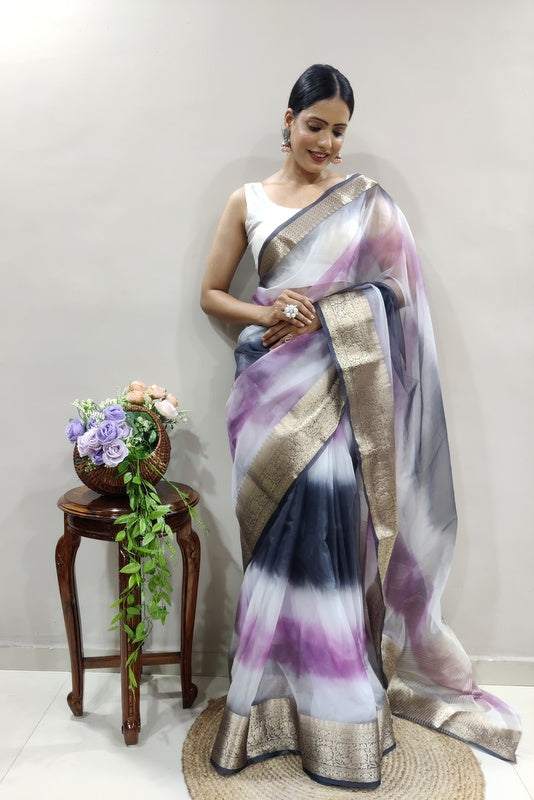 Organza Saree