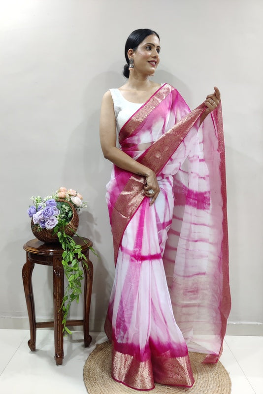 Organza Saree