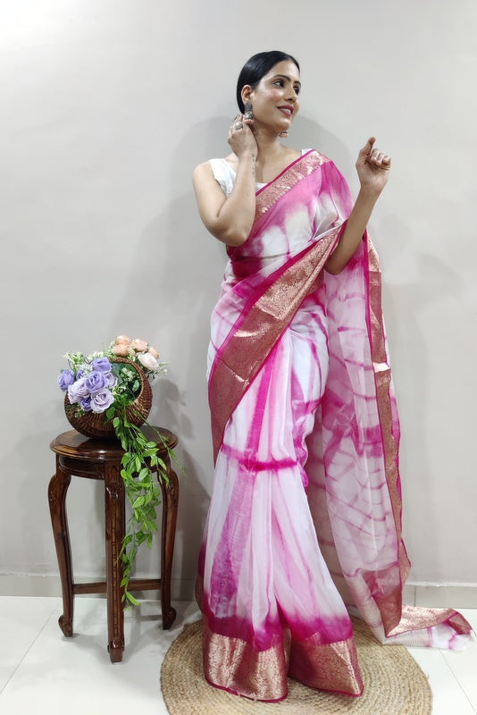 Organza Saree