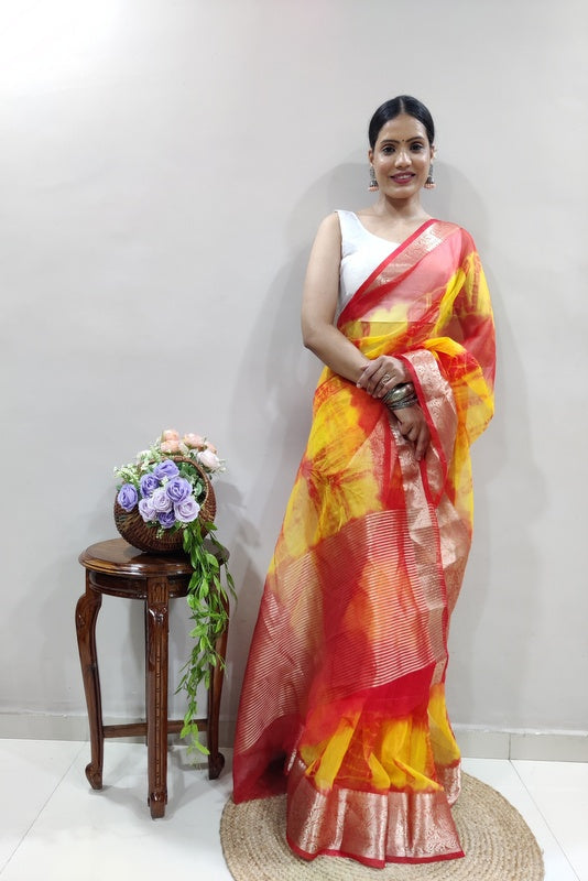 Organza Saree