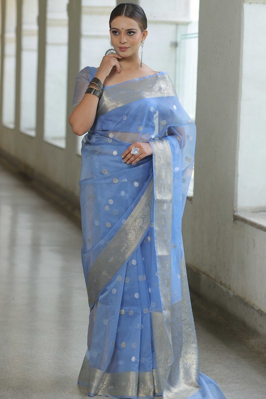 Organza Saree