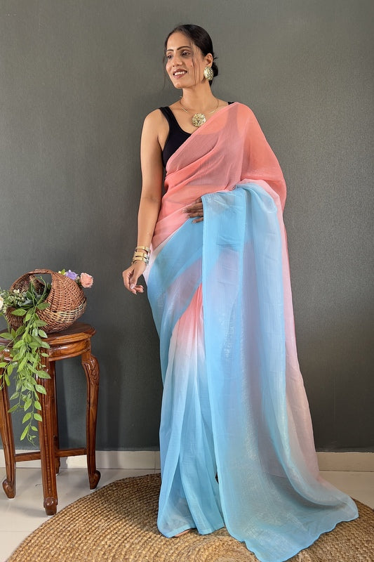 Naylon Ready To Wear Saree