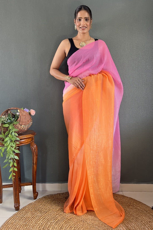 Naylon Ready To Wear Saree