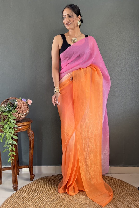 Naylon Ready To Wear Saree