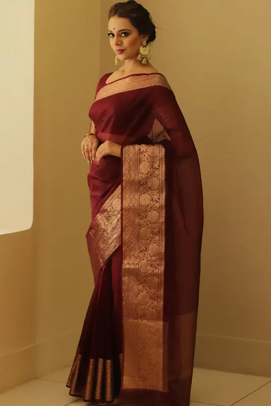 Organza Saree