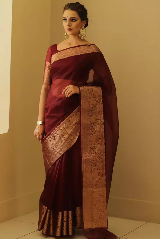 Organza Saree