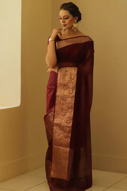 Organza Saree