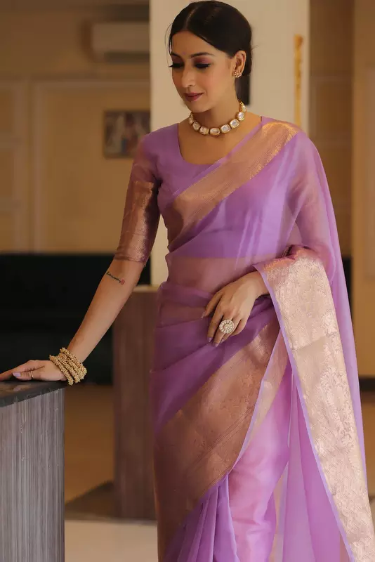 Organza Saree