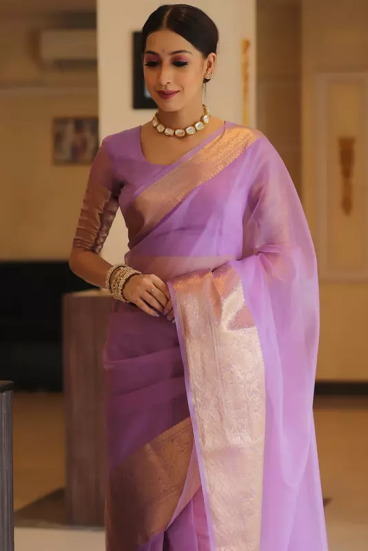 Organza Saree