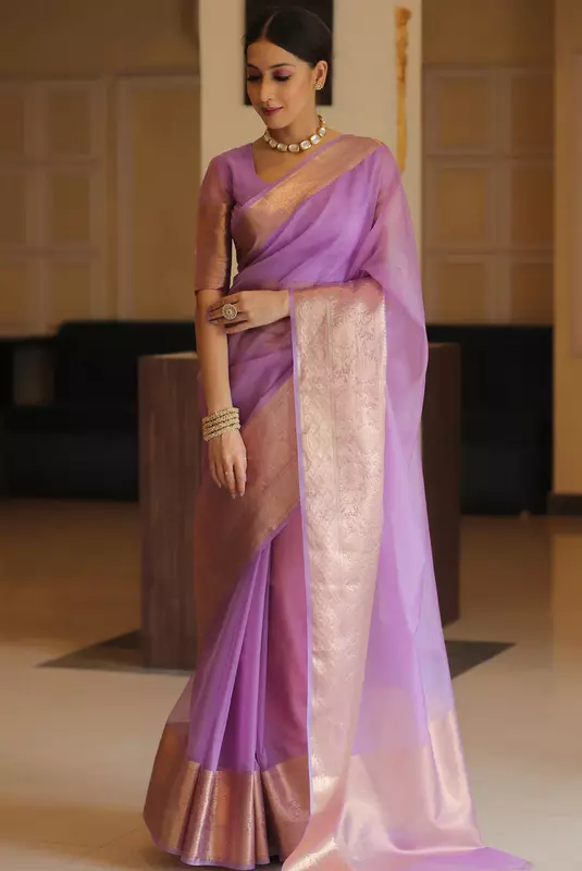 Organza Saree