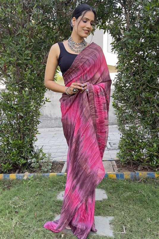 Malai Silk Ready To Wear Saree