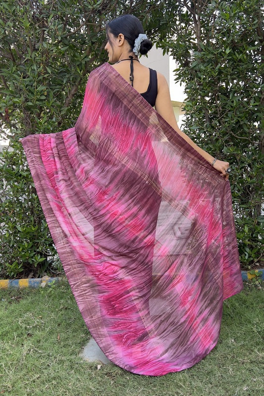 Malai Silk Ready To Wear Saree