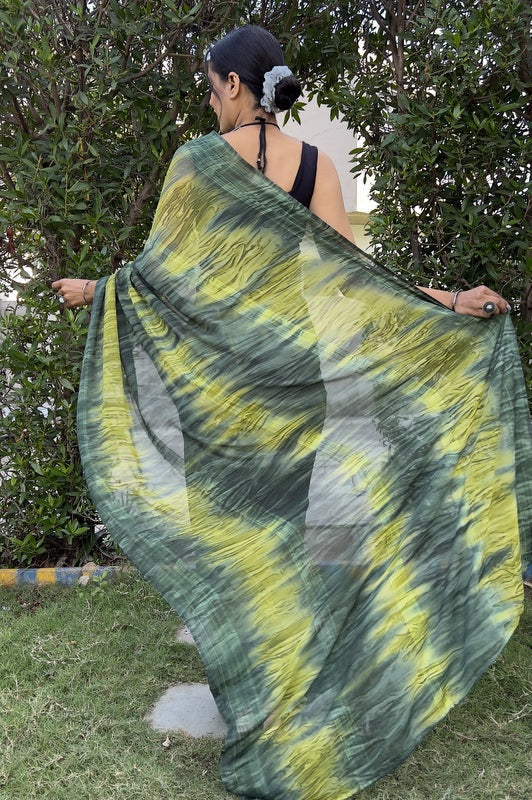 Malai Silk Ready To Wear Saree