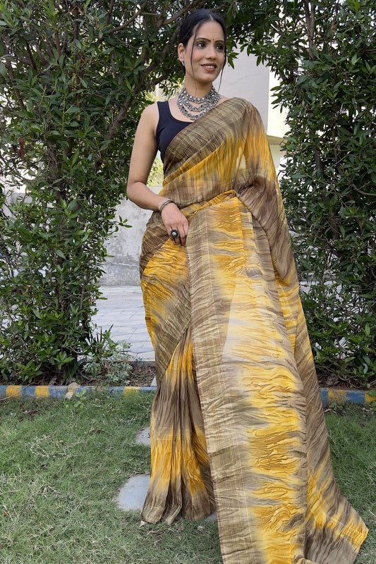 Malai Silk Ready To Wear Saree