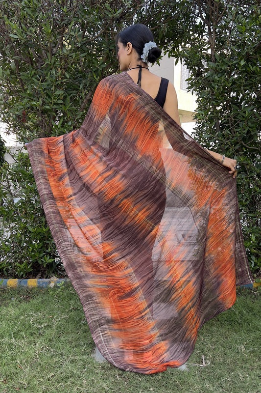 Malai Silk Ready To Wear Saree