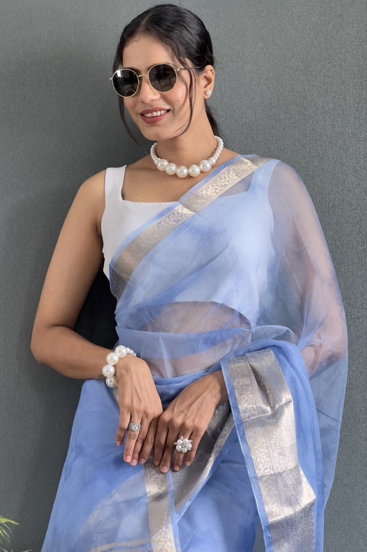 Organza Saree