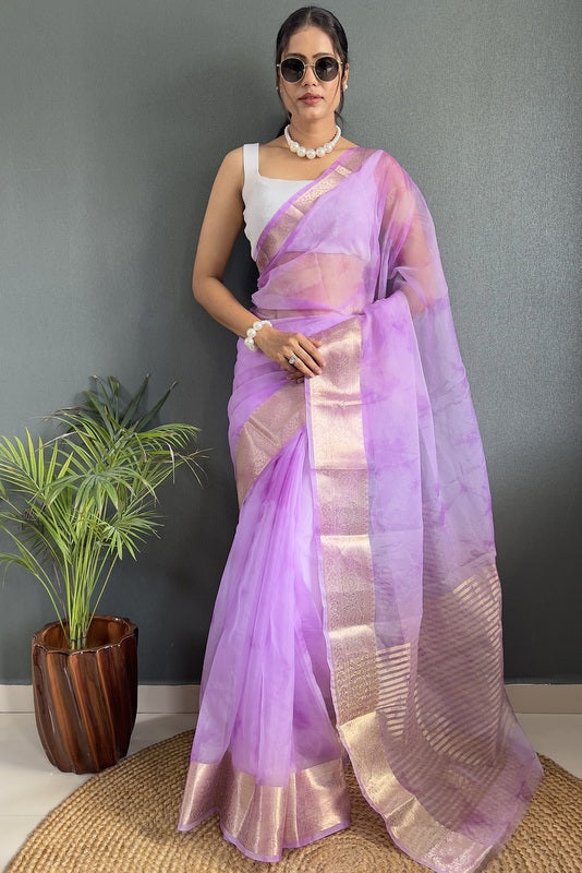 Organza Saree