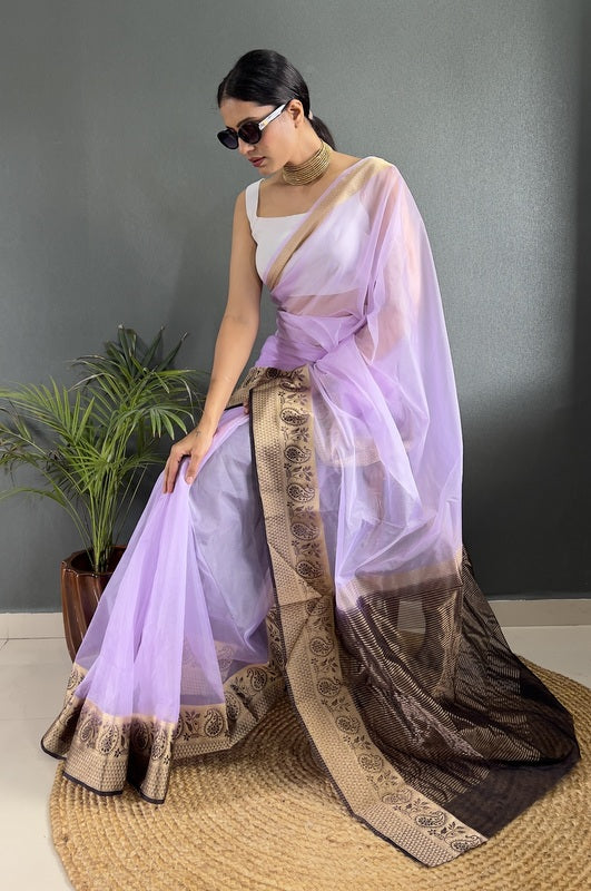Organza Saree