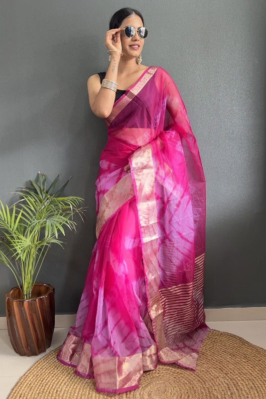 Organza Saree
