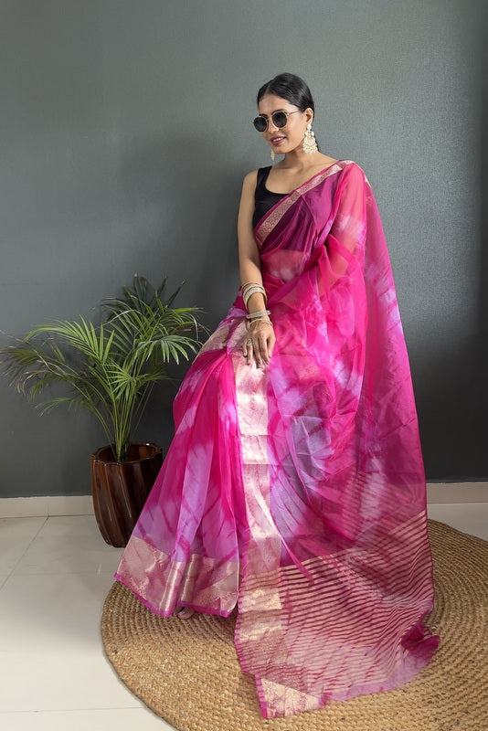 Organza Saree