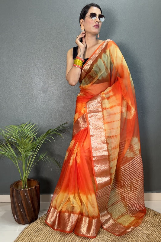 Organza Saree