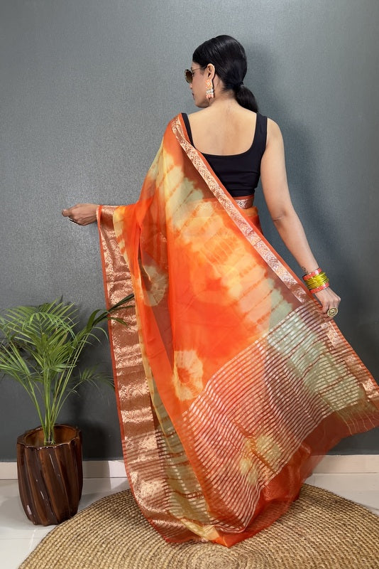 Organza Saree