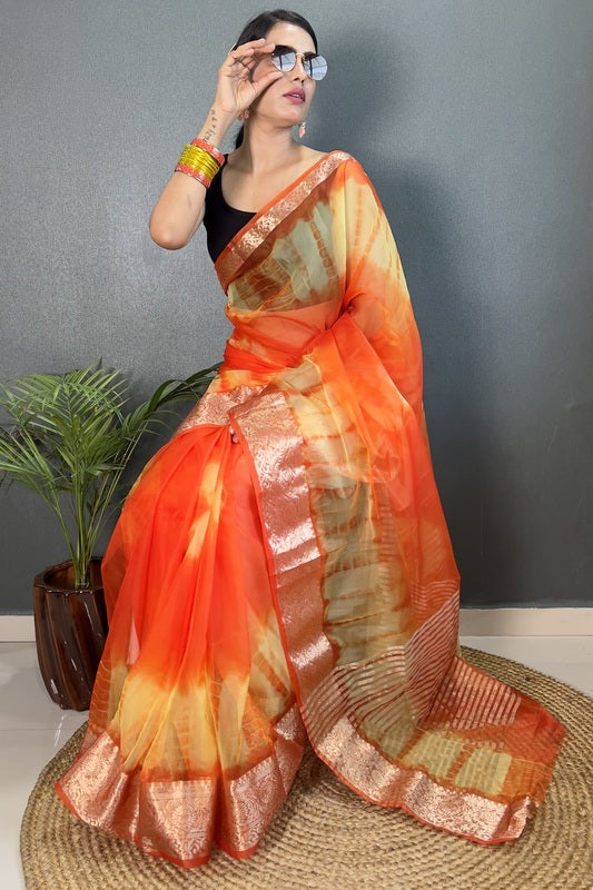 Organza Saree