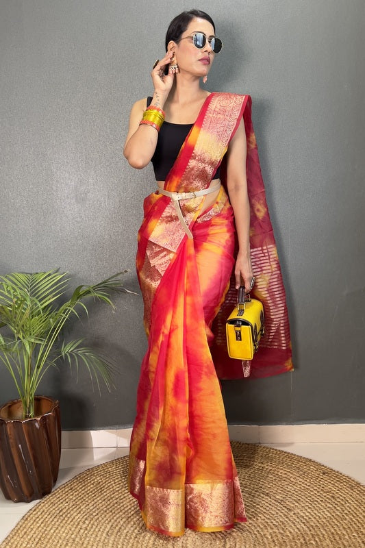 Organza Saree