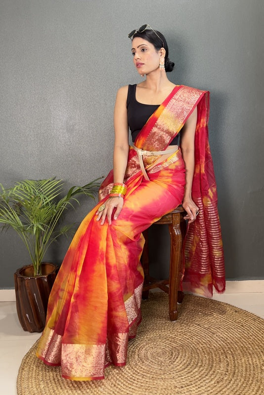 Organza Saree