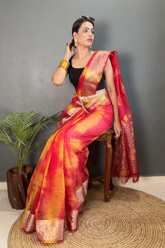 Organza Saree