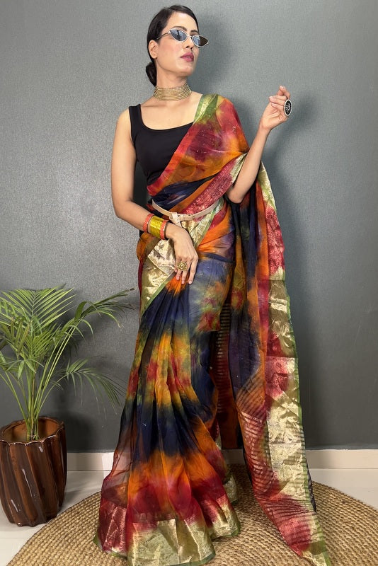 Organza Saree