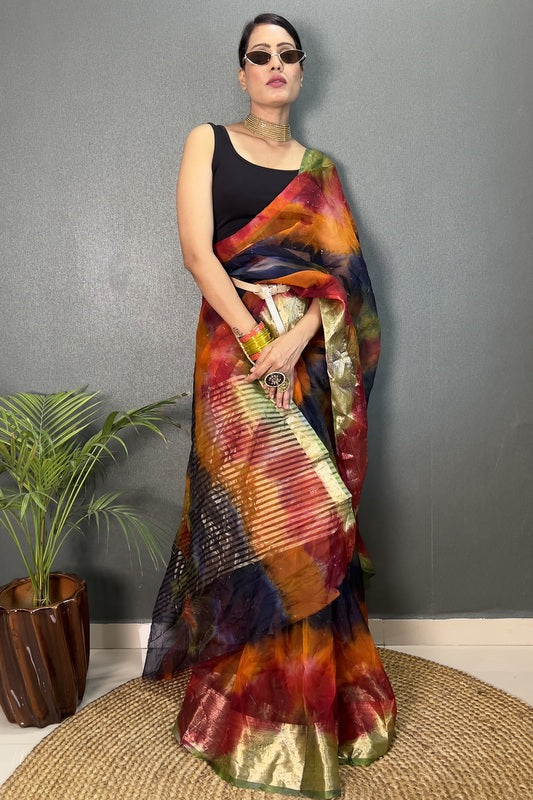 Organza Saree