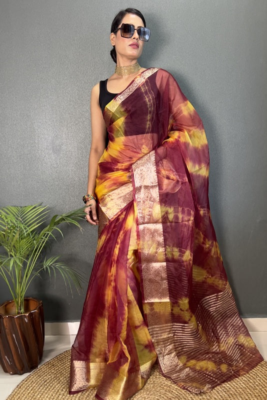 Organza Saree