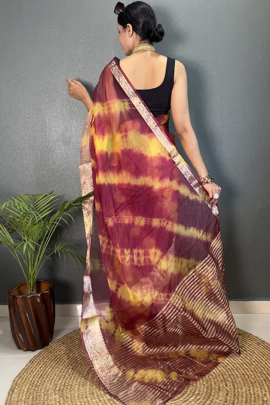 Organza Saree