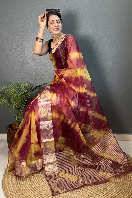 Organza Saree