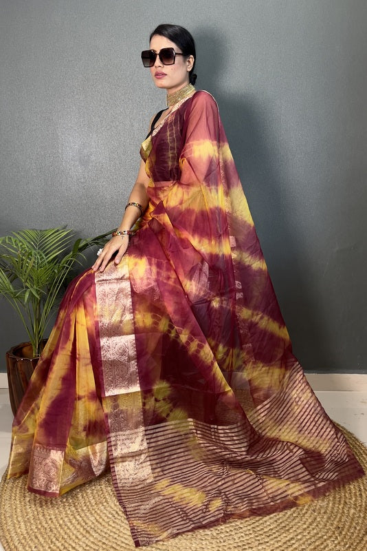 Organza Saree