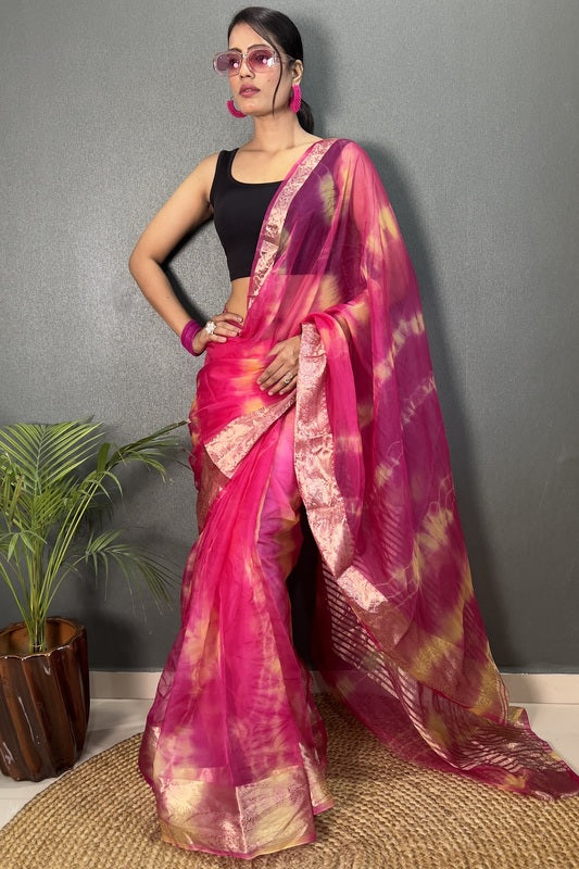 Organza Saree