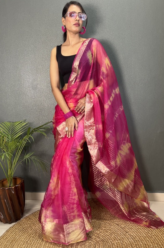 Organza Saree