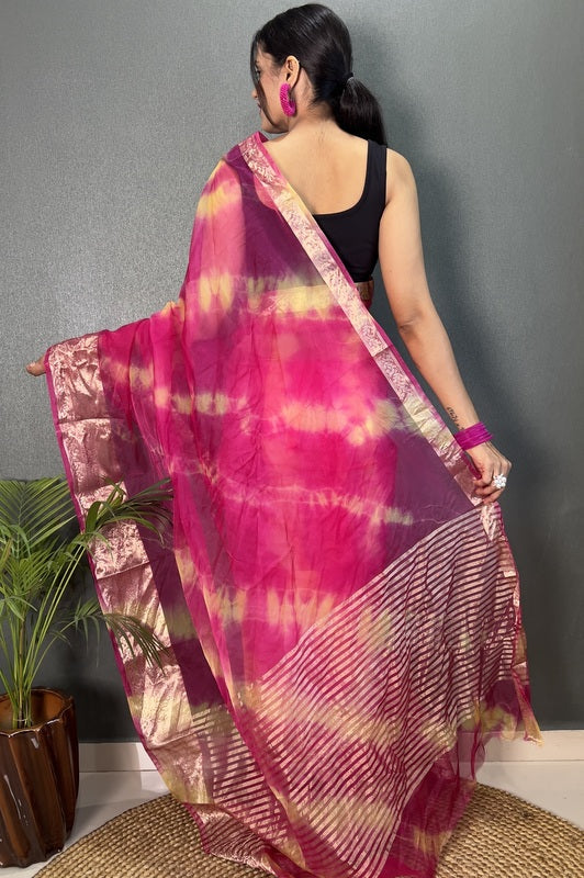 Organza Saree