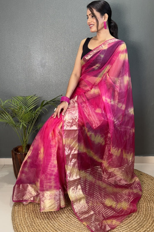 Organza Saree