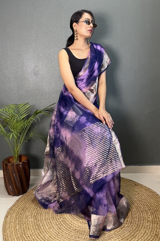 Organza Saree