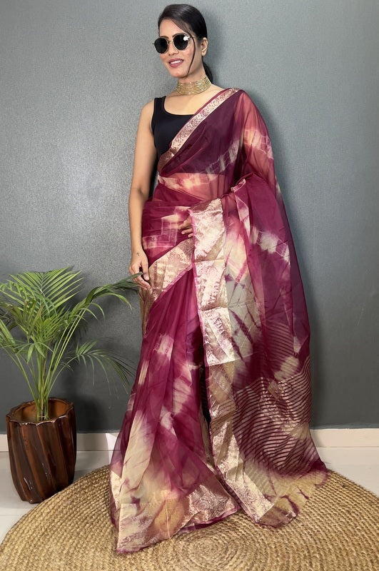 Organza Saree