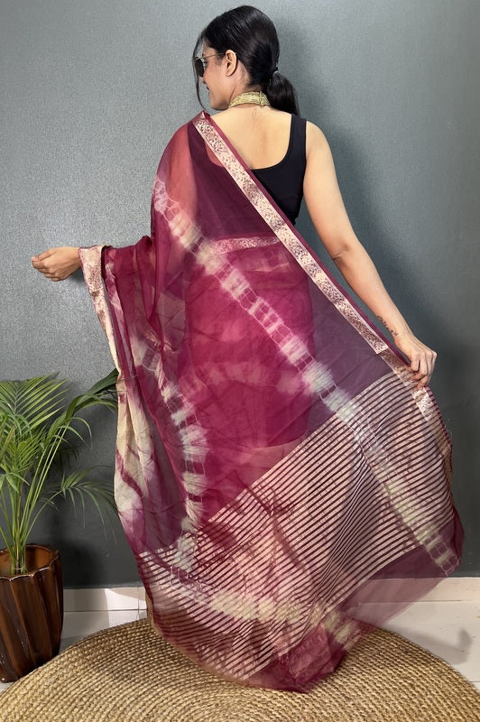 Organza Saree
