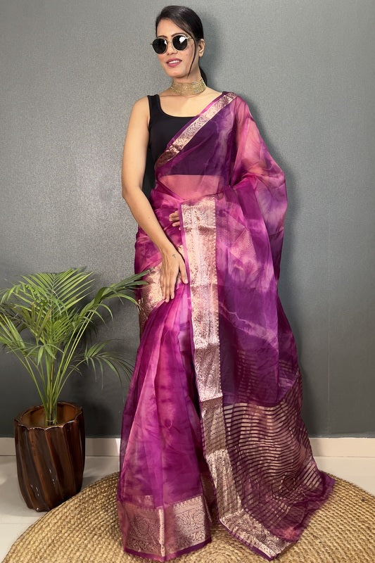 Organza Saree