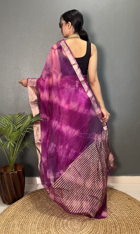 Organza Saree